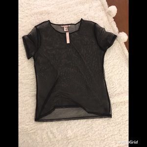 NWT Victoria’s Secret Mesh T-Shirt